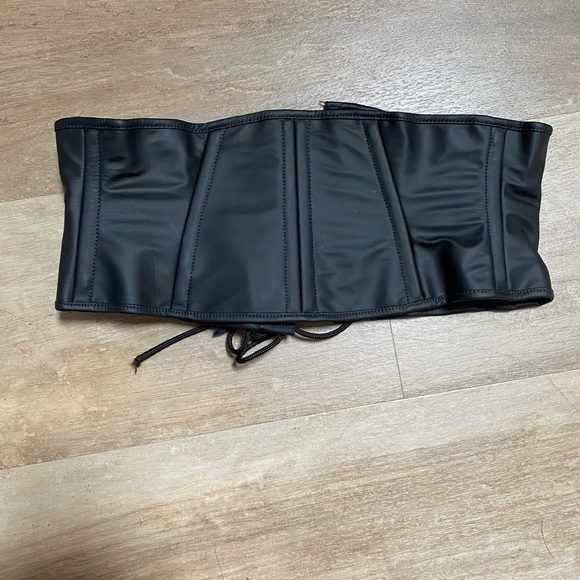 Artifice Clothinf PVC matte black dress. Medium/large. Comes with corset belt! - Picture 12 of 15